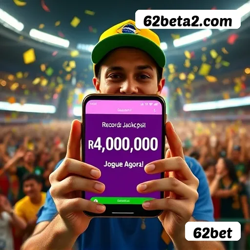 Aplicativo móvel 62bet para iOS e Android